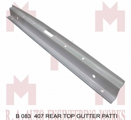 B 083 407 REAR TOP GUTTER PATTI