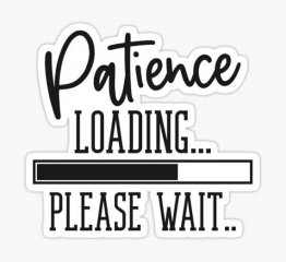 Please wait